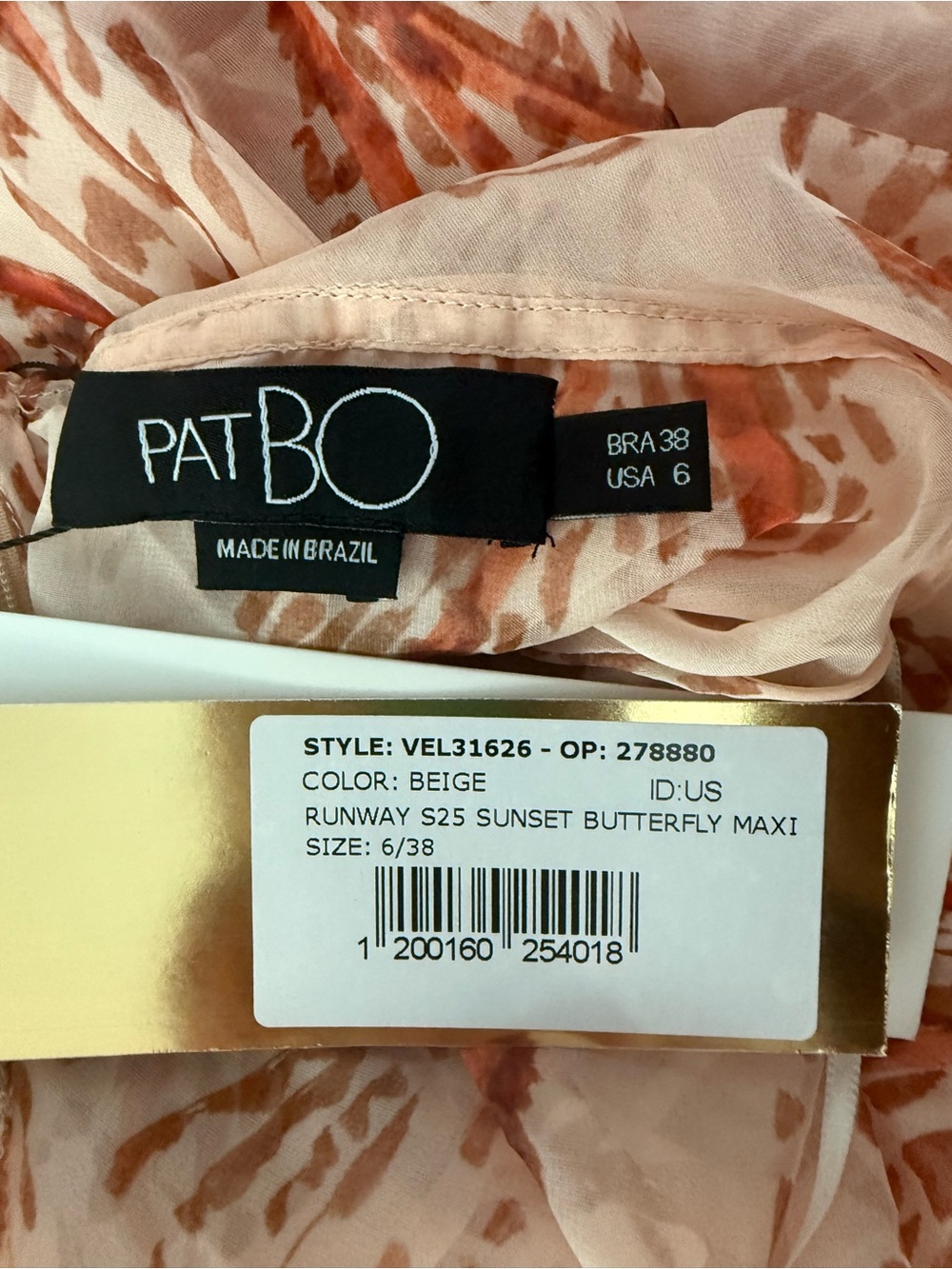PatBO Sunset Butterfly Maxi Dress - Picture 12 of 13